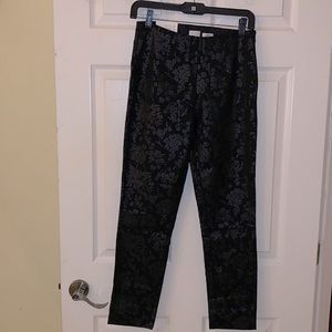 Black Skinny Ankle High Rise Tights